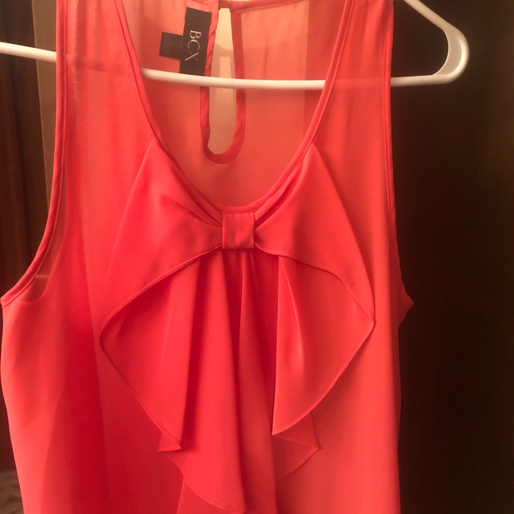 Women’s BCX Ruffle Tank NWOT